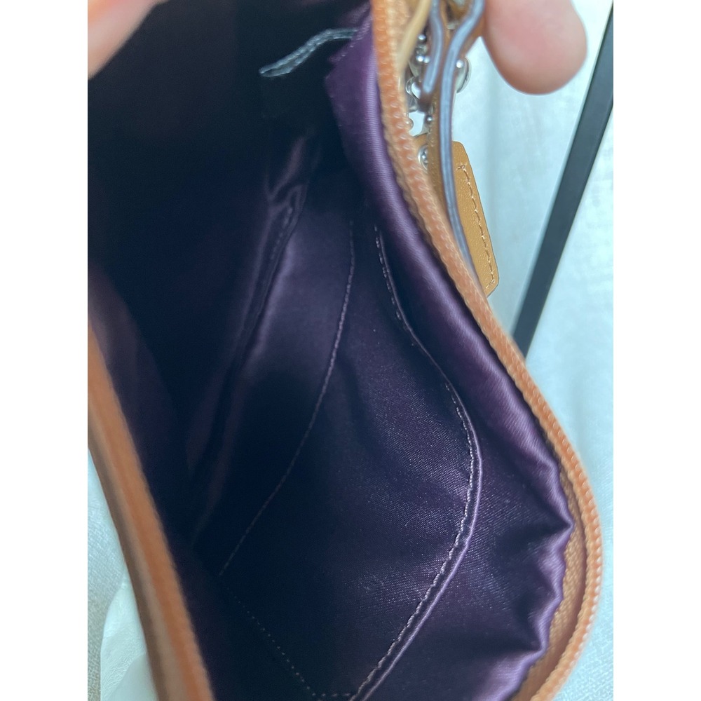 Coach Soho British Tan wristlet - Picture 3 of 3